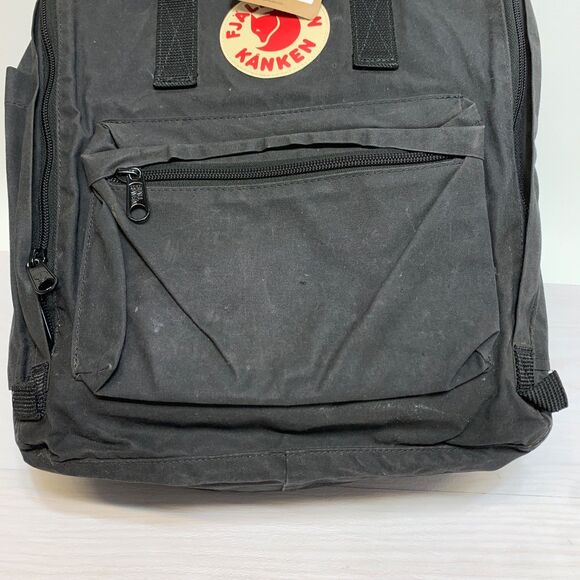 Fjallraven Kanken Classic Unisex Mens Womens Backpack Black One Size 16L main image 3
